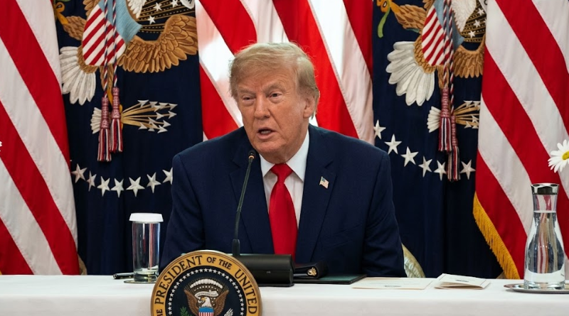 TRUMP PREVÉ CERCANO ACUERDO DE PAZ